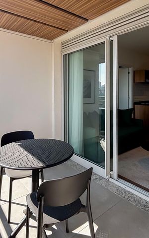 Apartamento para alugar com 42m², 1 quarto e 1 vaga