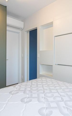 Apartamento à venda com 32m², 1 quarto e sem vaga Apartamento à venda com 32m², 1 quarto e sem vagaQuarto Suíte