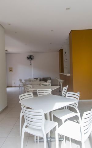 Apartamento para alugar com 80m², 3 quartos e 1 vagaÁrea comum - Salão de festas