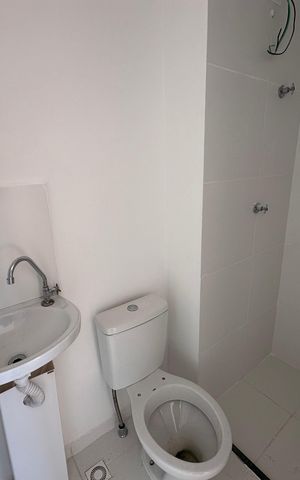 Apartamento à venda com 37m², 2 quartos e sem vaga Apartamento à venda com 37m², 2 quartos e sem vagaBanheiro