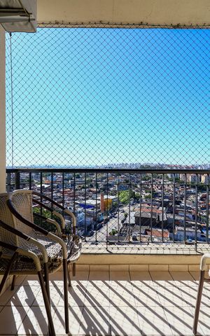 Apartamento à venda com 54m², 2 quartos e 1 vaga Apartamento à venda com 54m², 2 quartos e 1 vagaVaranda