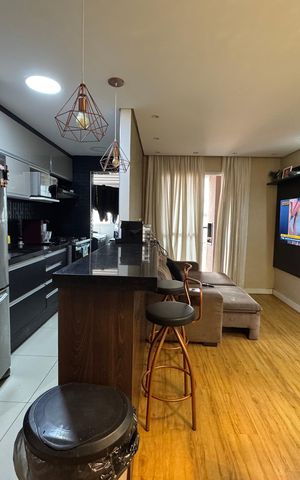 Apartamento para alugar com 54m², 2 quartos e 1 vaga Apartamento para alugar com 54m², 2 quartos e 1 vagaSala/Cozinha