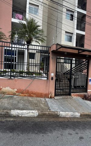 Apartamento para alugar com 54m², 2 quartos e 1 vaga Apartamento para alugar com 54m², 2 quartos e 1 vagaFachada com Placa