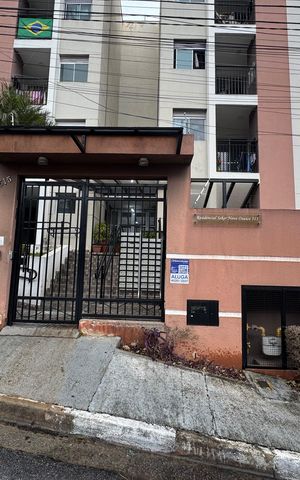 Apartamento para alugar com 54m², 2 quartos e 1 vaga Apartamento para alugar com 54m², 2 quartos e 1 vagaFachada com Placa