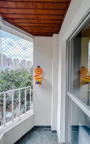 Apartamento à venda com 67m², 3 quartos e 1 vagaVaranda