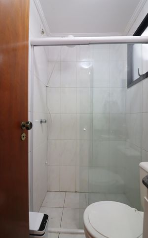 Apartamento à venda com 77m², 2 quartos e 1 vagaBanheiro Social