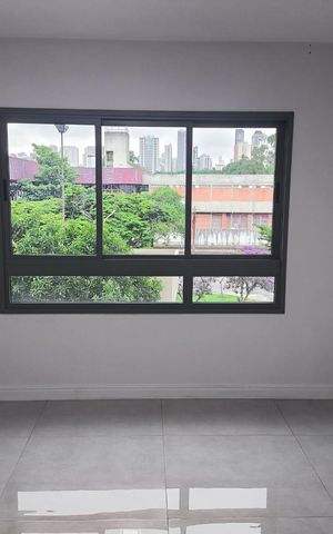 Studio para alugar com 25m², 1 quarto e sem vaga Studio para alugar com 25m², 1 quarto e sem vagaSala/Quarto