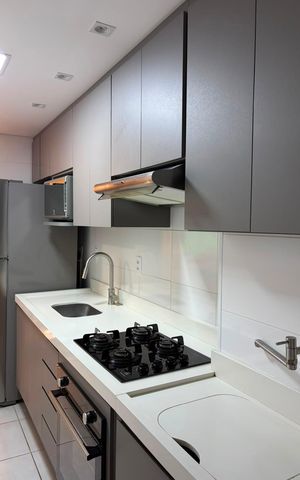 Apartamento à venda com 46m², 2 quartos e 1 vaga Apartamento à venda com 46m², 2 quartos e 1 vagaCozinha