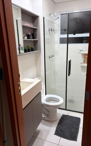Apartamento à venda com 46m², 2 quartos e 1 vaga Apartamento à venda com 46m², 2 quartos e 1 vagaBanheiro