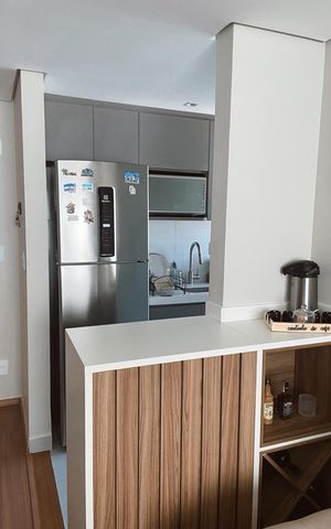 Apartamento à venda com 46m², 2 quartos e 1 vaga Apartamento à venda com 46m², 2 quartos e 1 vagaCozinha