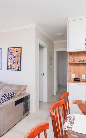 Apartamento à venda com 54m², 2 quartos e 1 vagaSala