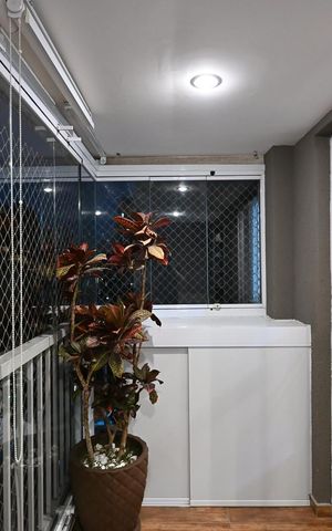 Apartamento à venda com 44m², 1 quarto e 1 vagaVaranda
