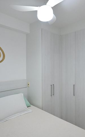Apartamento à venda com 44m², 1 quarto e 1 vagaQuarto