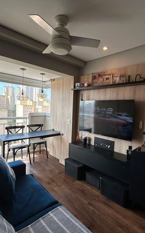 Apartamento à venda com 50m², 2 quartos e 1 vaga Apartamento à venda com 50m², 2 quartos e 1 vagaSala