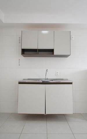 Apartamento à venda com 32m², 2 quartos e sem vagaCozinha e Área de Serviço
