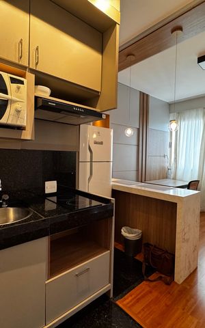 Apartamento para alugar com 32m², 1 quarto e 1 vaga Apartamento para alugar com 32m², 1 quarto e 1 vagaSala/Cozinha