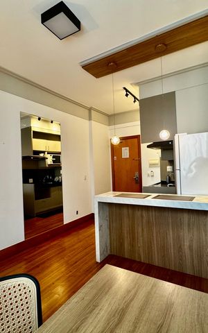 Apartamento para alugar com 32m², 1 quarto e 1 vaga Apartamento para alugar com 32m², 1 quarto e 1 vagaSala/Cozinha