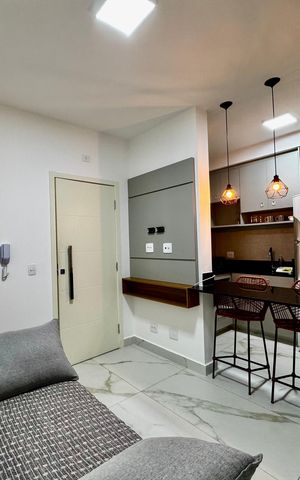 Apartamento para alugar com 32m², 1 quarto e 1 vagaSala/cozinha