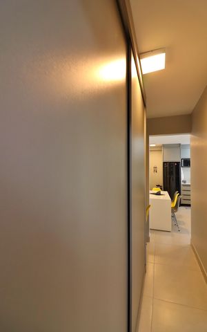 Apartamento à venda com 58m², 2 quartos e 1 vagaCorredor