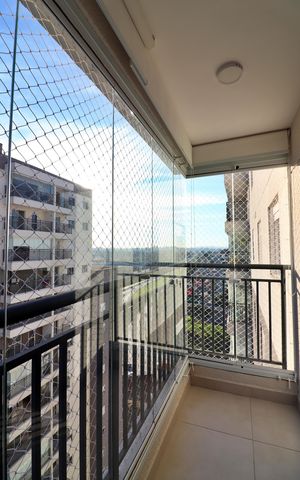 Apartamento à venda com 58m², 2 quartos e 1 vagaSacada