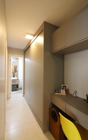 Apartamento à venda com 58m², 2 quartos e 1 vagaCorredor