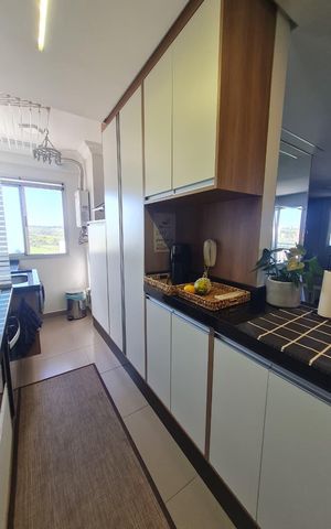 Apartamento à venda com 73m², 3 quartos e 2 vagas Apartamento à venda com 73m², 3 quartos e 2 vagasCozinha