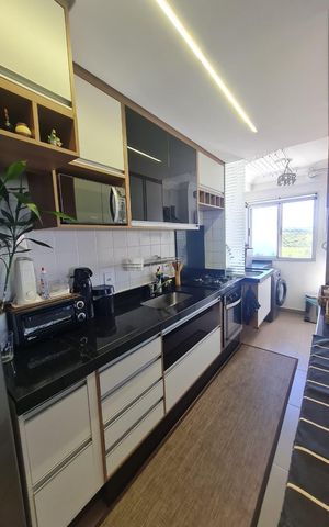 Apartamento à venda com 73m², 3 quartos e 2 vagas Apartamento à venda com 73m², 3 quartos e 2 vagasCozinha