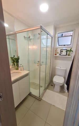 Apartamento à venda com 73m², 3 quartos e 2 vagas Apartamento à venda com 73m², 3 quartos e 2 vagasBanheiro