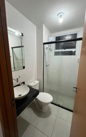 Apartamento para alugar com 41m², 2 quartos e 1 vaga Apartamento para alugar com 41m², 2 quartos e 1 vagaBanheiro