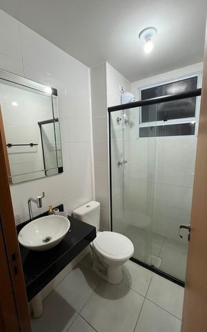 Apartamento para alugar com 41m², 2 quartos e 1 vaga Apartamento para alugar com 41m², 2 quartos e 1 vagaBanheiro