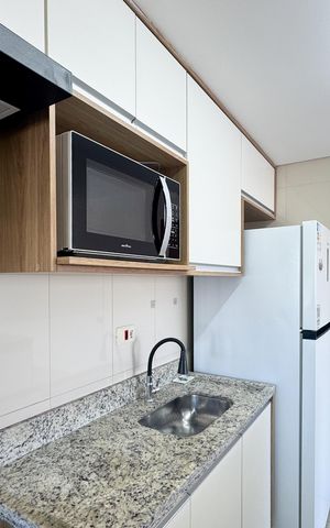 Apartamento para alugar com 60m², 2 quartos e 2 vagas Apartamento para alugar com 60m², 2 quartos e 2 vagasCozinha
