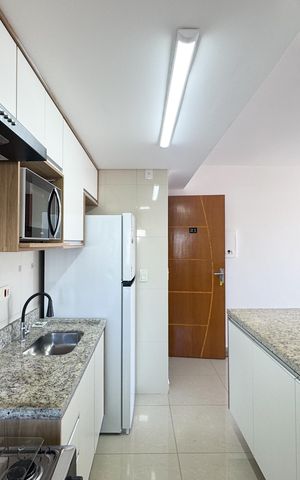 Apartamento para alugar com 60m², 2 quartos e 2 vagas Apartamento para alugar com 60m², 2 quartos e 2 vagasCozinha