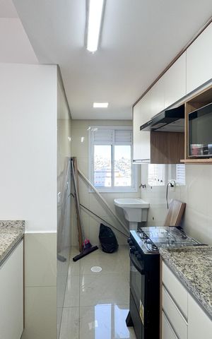 Apartamento para alugar com 60m², 2 quartos e 2 vagas Apartamento para alugar com 60m², 2 quartos e 2 vagasCozinha