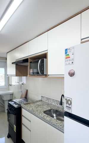 Apartamento para alugar com 60m², 2 quartos e 2 vagas Apartamento para alugar com 60m², 2 quartos e 2 vagasCozinha