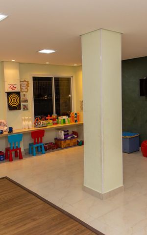 Apartamento à venda com 68m², 2 quartos e 1 vagaBrinquedoteca