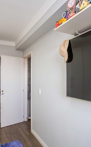 Apartamento à venda com 68m², 2 quartos e 1 vagaQuarto Suíte