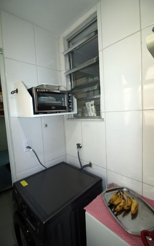 Apartamento à venda com 64m², 3 quartos e 1 vagaCozinha e Área de Serviço