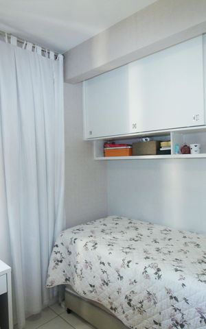Apartamento à venda com 64m², 3 quartos e 1 vagaQuarto 2