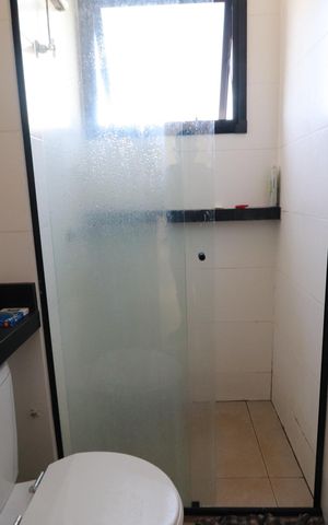 Apartamento para alugar com 63m², 3 quartos e 1 vagaBanheiro suite 