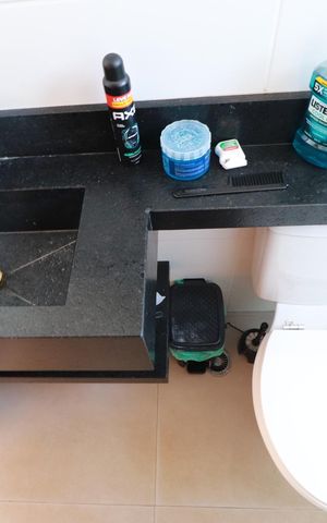 Apartamento para alugar com 63m², 3 quartos e 1 vagaBanheiro suite 
