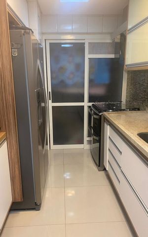 Apartamento à venda com 107m², 3 quartos e 3 vagas Apartamento à venda com 107m², 3 quartos e 3 vagasCozinha