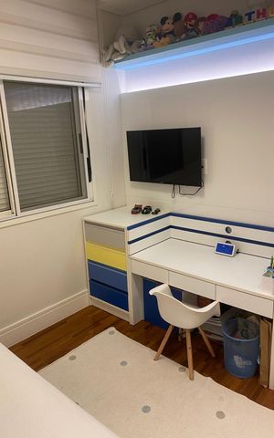 Apartamento à venda com 107m², 3 quartos e 3 vagas Apartamento à venda com 107m², 3 quartos e 3 vagasQuarto