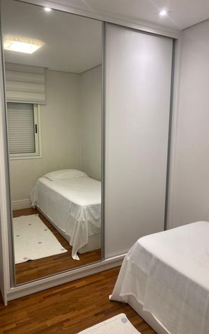 Apartamento à venda com 107m², 3 quartos e 3 vagas Apartamento à venda com 107m², 3 quartos e 3 vagasQuarto