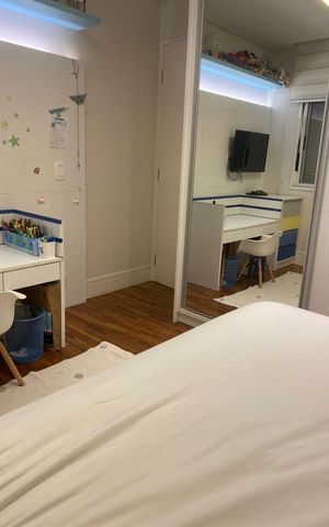 Apartamento à venda com 107m², 3 quartos e 3 vagas Apartamento à venda com 107m², 3 quartos e 3 vagasQuarto