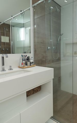 Apartamento à venda com 189m², 4 quartos e 3 vagasBanheiro da Suíte Master