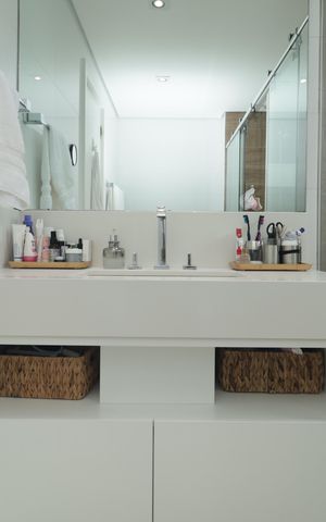 Apartamento à venda com 189m², 4 quartos e 3 vagasBanheiro da Suíte Master
