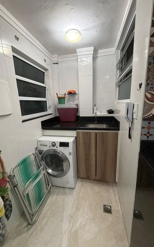 Apartamento para alugar com 74m², 1 quarto e 2 vagas Apartamento para alugar com 74m², 1 quarto e 2 vagasÁrea de serviço