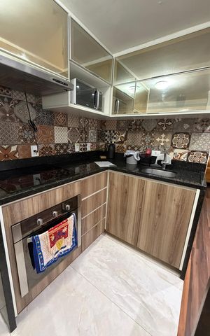 Apartamento para alugar com 74m², 1 quarto e 2 vagas Apartamento para alugar com 74m², 1 quarto e 2 vagasCozinha