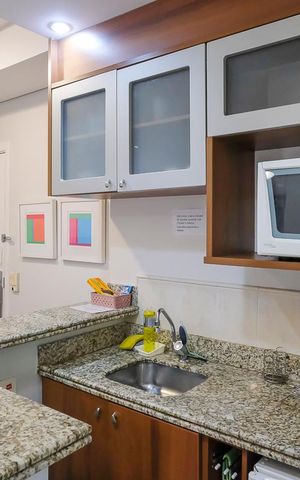 Studio à venda com 37m², 1 quarto e 1 vagaCozinha