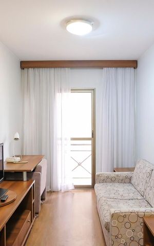 Studio à venda com 37m², 1 quarto e 1 vagaSala